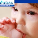 علاج احمرار العين عند الاطفال
