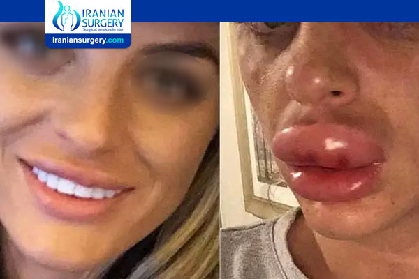 Allergic Reaction to Lip Filler Treatment