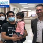 Iranian eye surgeons restored vision to the eyes of an Omani child.